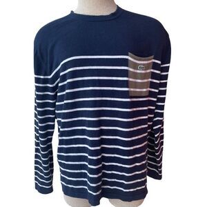 Lacoste LIVE! Pullover w Stripes for Men w Pocket
